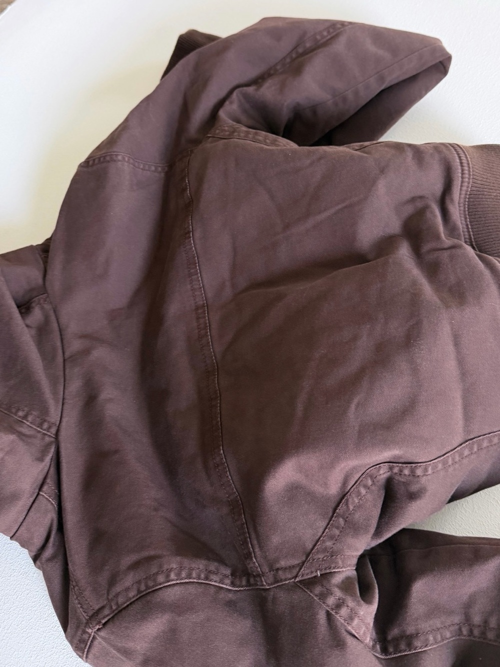 Hollister Brown Faux Fur Hood Cropped Bomber
Jacket - Picture 6 of 7